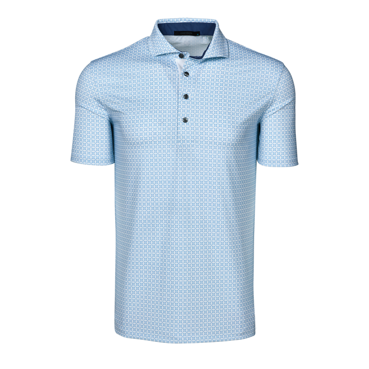 Mens Ghost Thistle Short Sleeve Polo - Performance Printed Polo