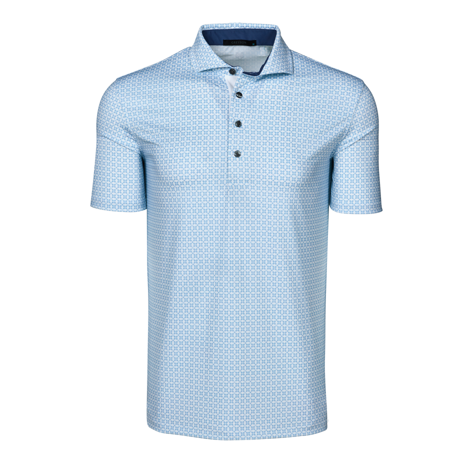 Mens Ghost Thistle Short Sleeve Polo - Performance Printed Polo