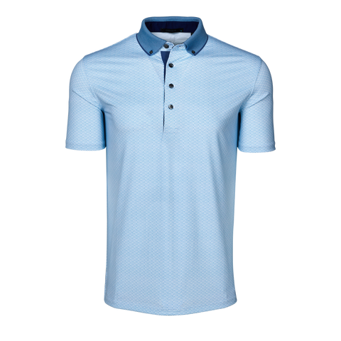 Mens Guardian Short Sleeve Polo - Performance Printed Polo with