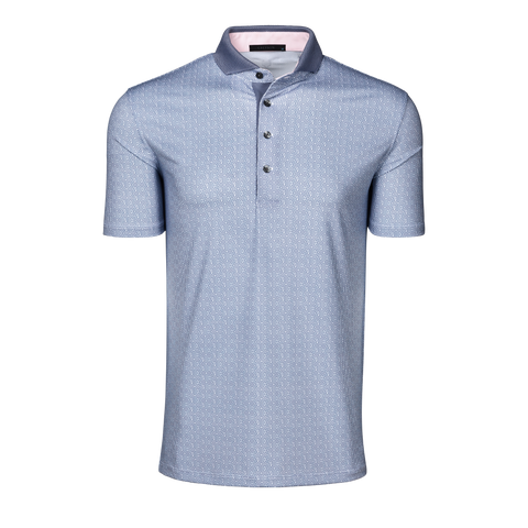Mens Pathfinder Short Sleeve Polo - Performance Printed Polo with