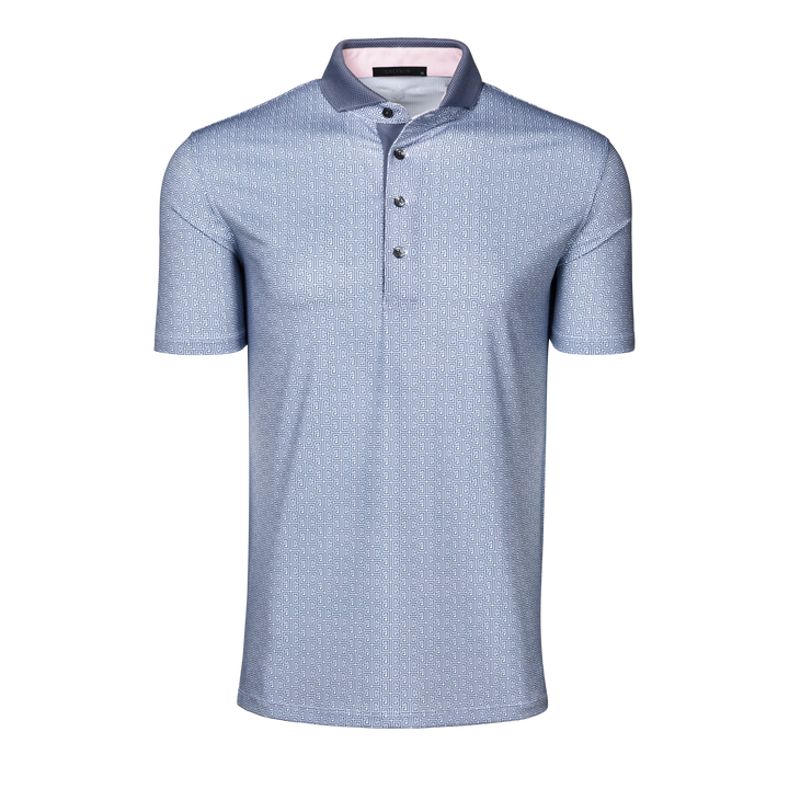 Mens Pathfinder Short Sleeve Polo - Performance Printed Polo with