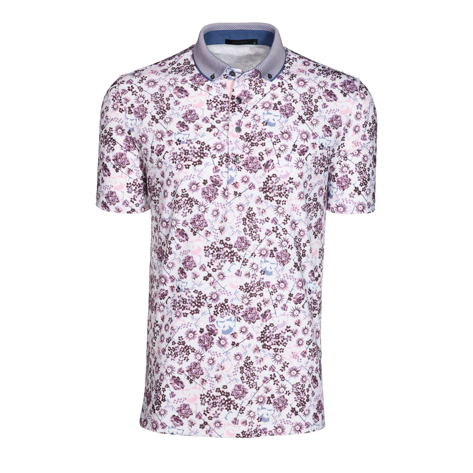 Greyson Clothiers Silver Fang Short Sleeve Polo