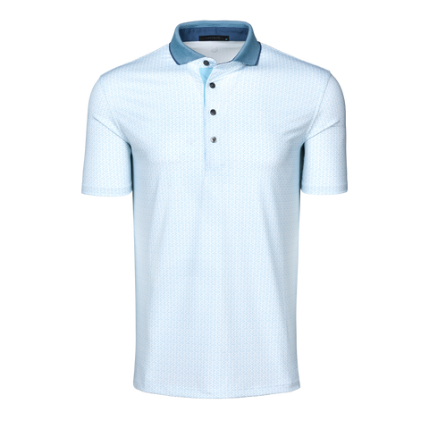Mens Iron Serpent Short Sleeve Polo - Performance Printed Polo