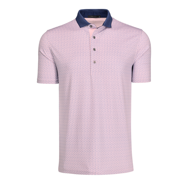 Mens Iron Serpent Short Sleeve Polo - Performance Printed Polo