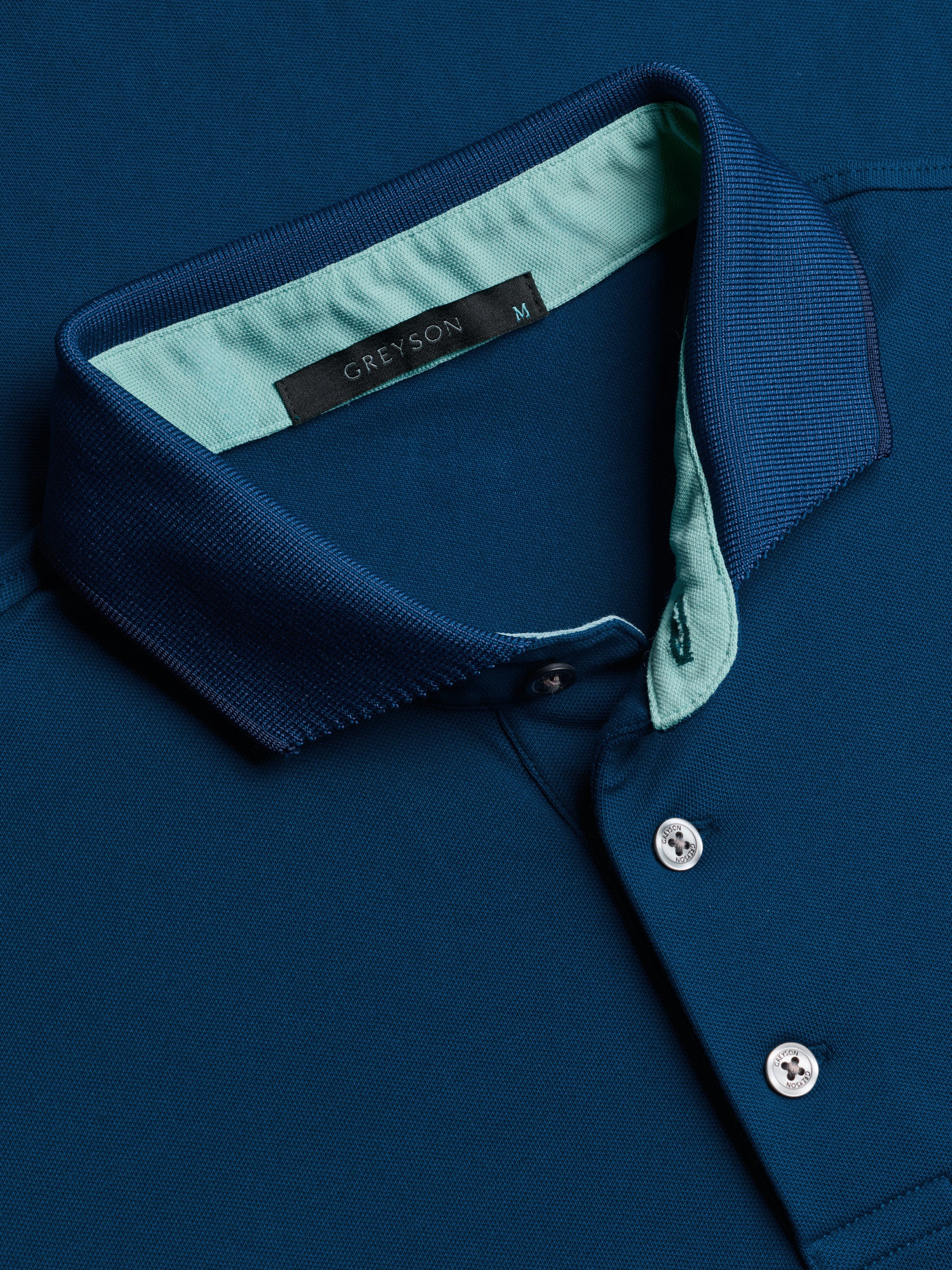 メンズウェア GREYSON CROWLEY ICON POLO Mens Crowley Icon Short Sleeve Polo - Performance Stretch Cotton