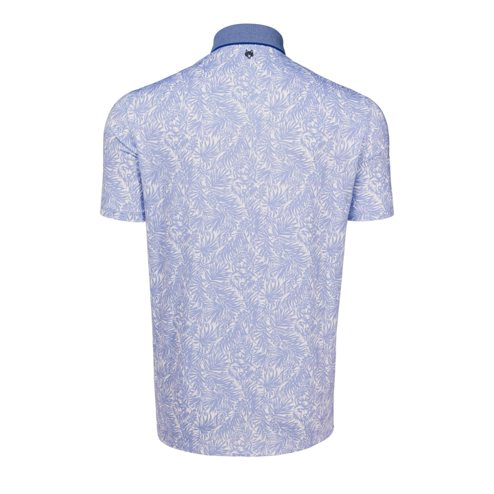 Mens Island Hunt Short Sleeve Polo - Performance Printed Polo with