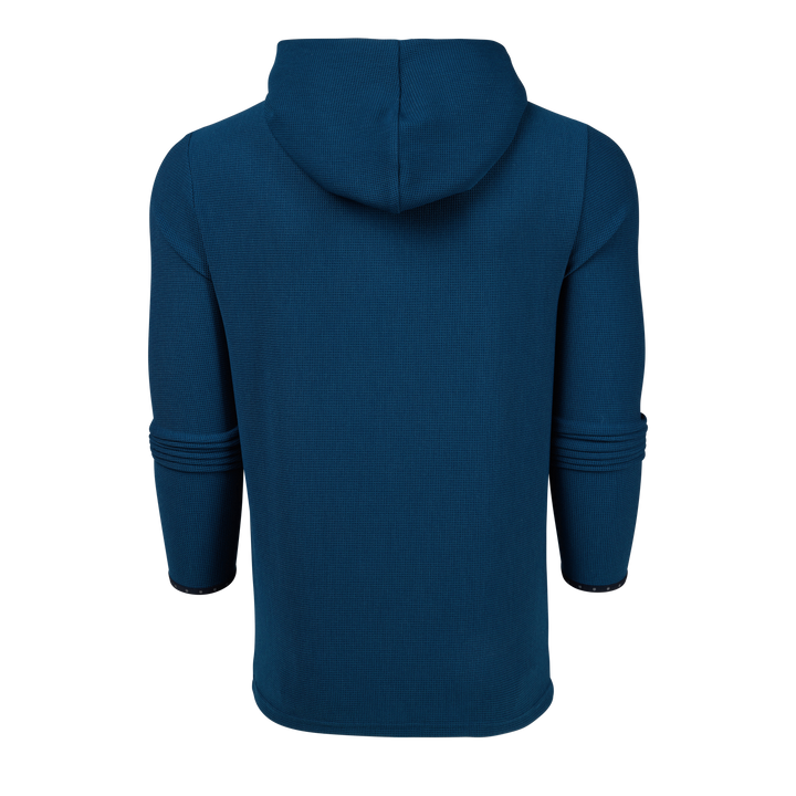 Mens Traverse Waffle Hoodie - Lightweight Stretch Hoodie | Greyson