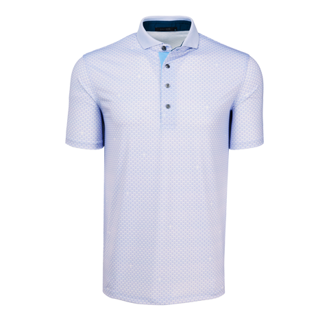 GREYSON グレイソン WOLVESTOOTH ポロシャツ M Mens Ponderous Wolf Short Sleeve Polo - Performance Printed Polo