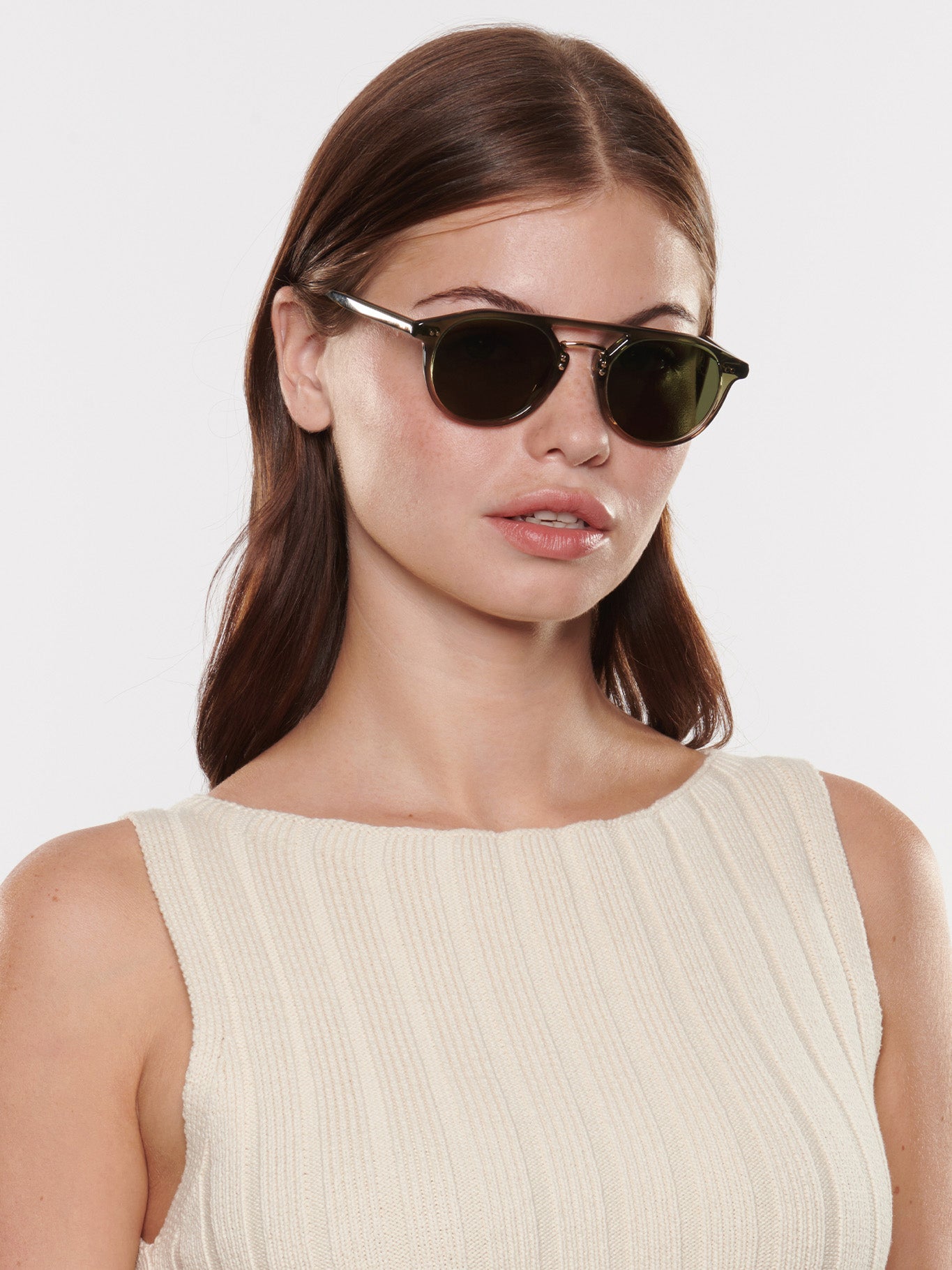 トップス Moonlight Gear Any Crew Mens GREYSON X KREWE Markle Sunglasses - Retro Round Frame