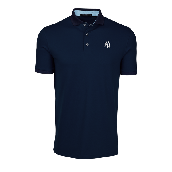 Mens New York Yankees Crowley Short Sleeve Polo - Performance