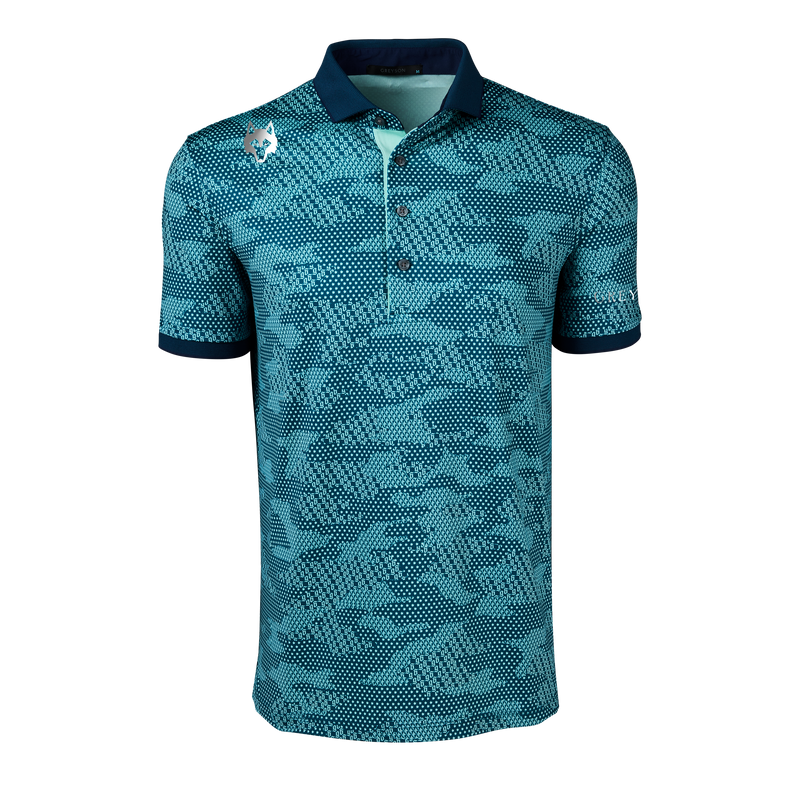 Players Club Icon Camo Polo