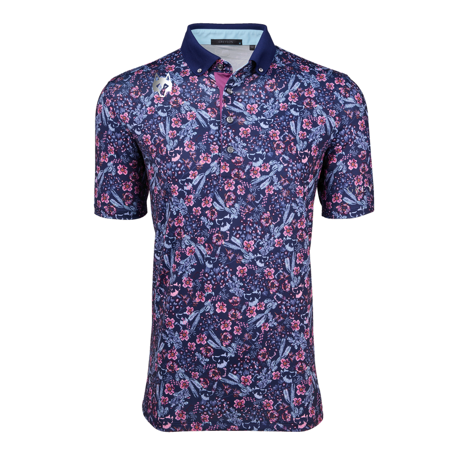 Players Club Desert Floral Polo