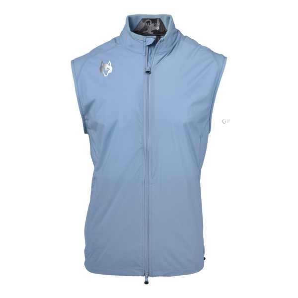 Mens Players Club Trailwolf Full-Zip Vest - Lightweight Windproof