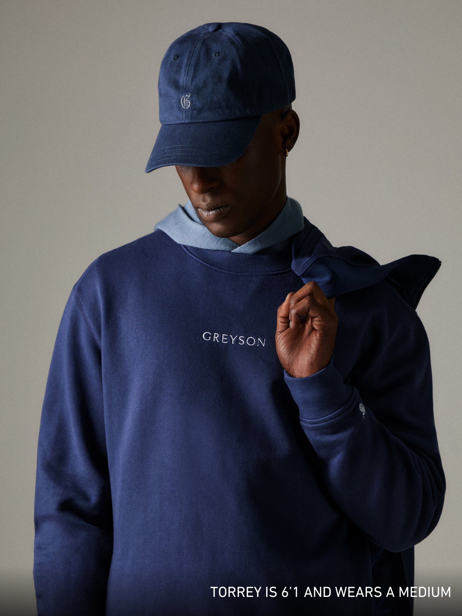 Mens Signature Aspen Crewneck - Heavyweight Luxe Cotton Sweatshirt