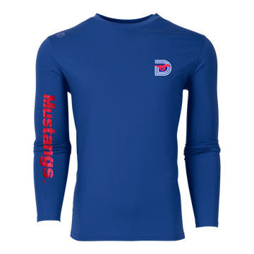 Greyson Clothiers SMU Triple-D Guide Long Sleeve Tee in MOJAVE BLUE