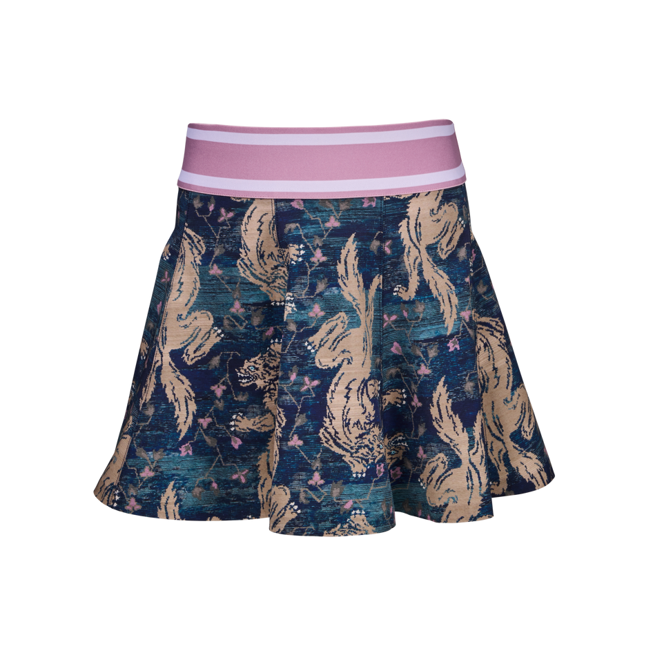 Girl's Woven Wolf Phoenix Flare Skirt