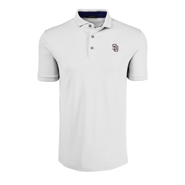 Mens San Diego Padres Crowley Short Sleeve Polo - Performance