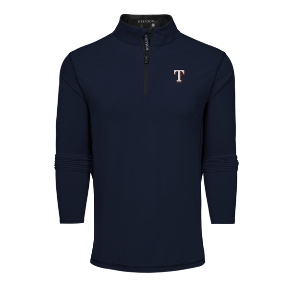 Mens Texas Rangers Colorado Quarter-Zip - Midweight Performance