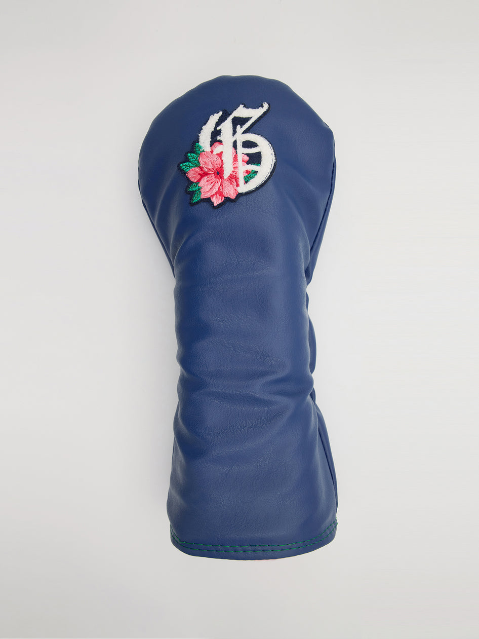 Floral "G" Driver Headcover