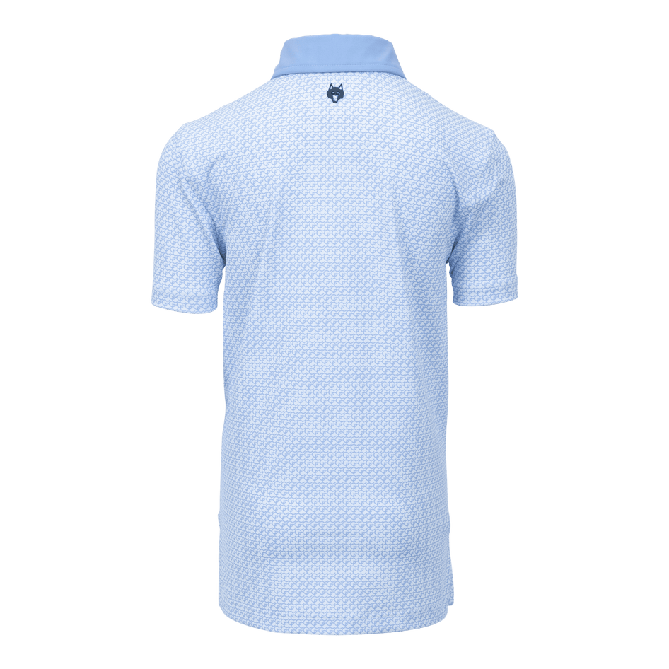Greyson Clothiers Boy's Chain Linked Polo in ARCTIC