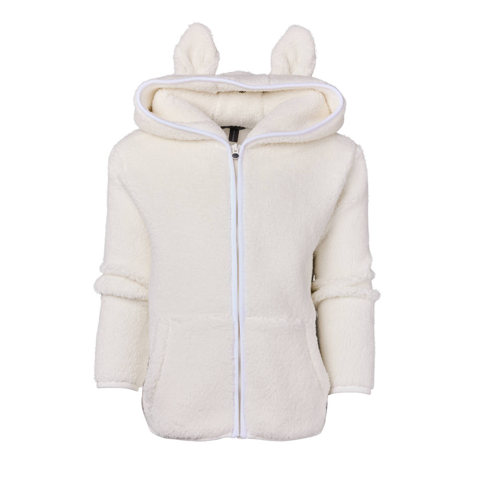 Greyson Clothiers Youth Wolf Sherpa Hoodie in DOVE
