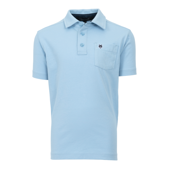 Boys Boy's Spirit Icon Short Sleeve Polo - Pima Cotton Blend Polo