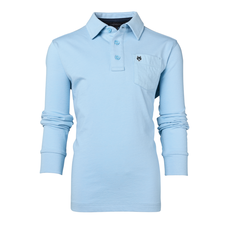 Boy's Spirit Icon Long Sleeve Polo
