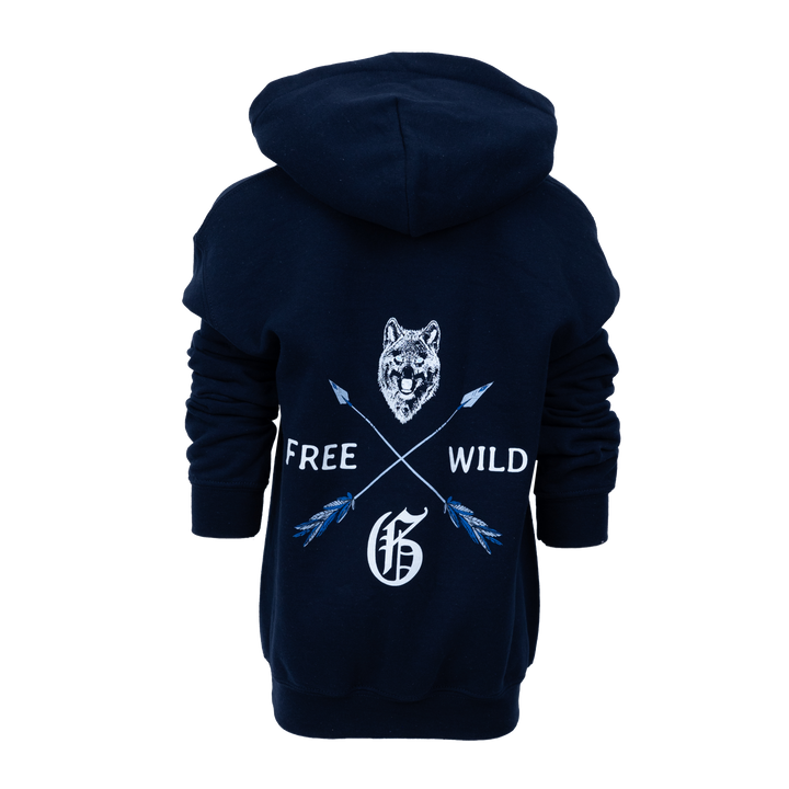 Youth Playing Pups Hoodie
