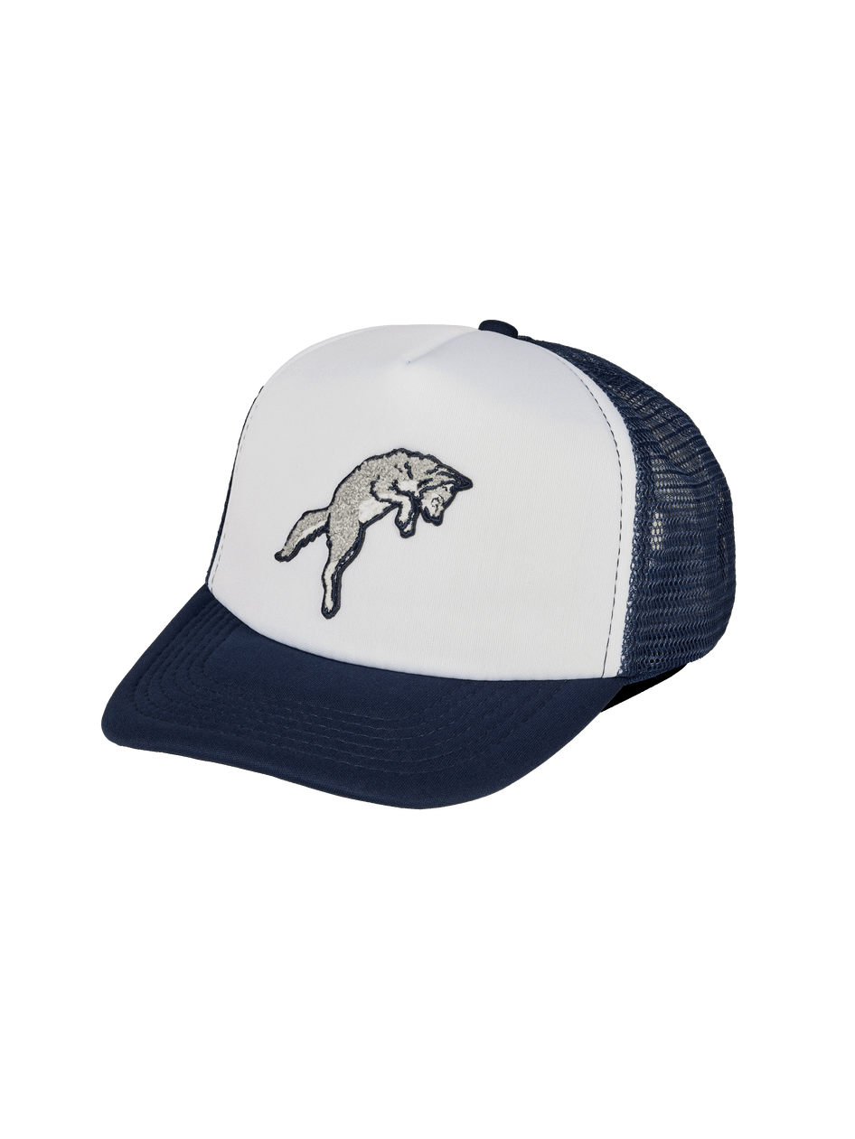Greyson Clothiers Youth H.S. Stay Wild Trucker Hat in MALTESE BLUE