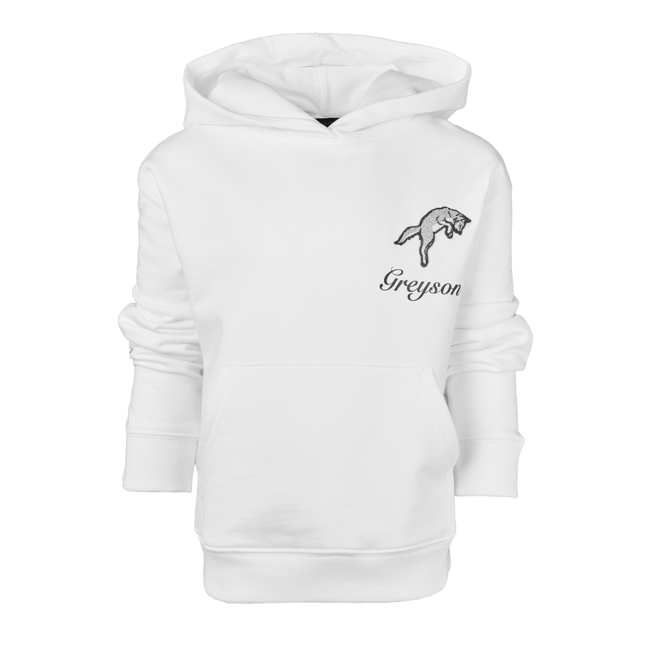Greyson Clothiers Youth Stay Wild Aspen Hoodie in ARCTIC