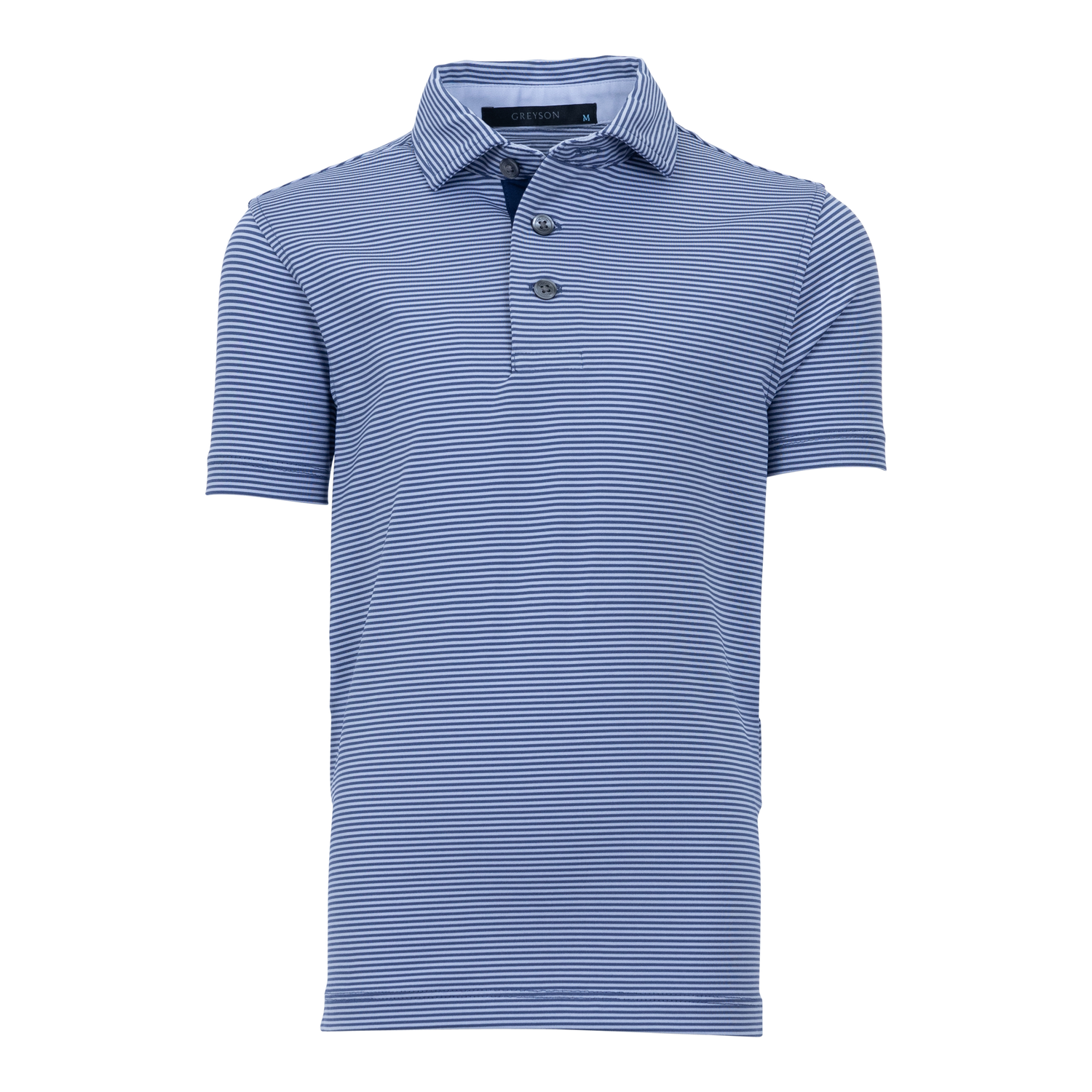 Boy's Saranac Polo – Blue – Greyson Clothiers