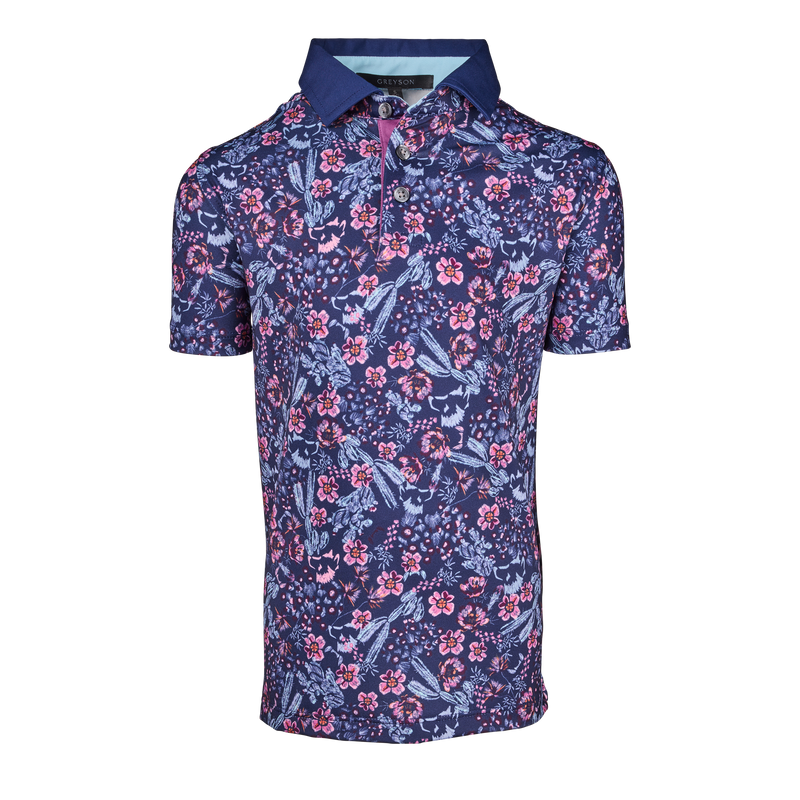 Boy's Desert Floral Polo