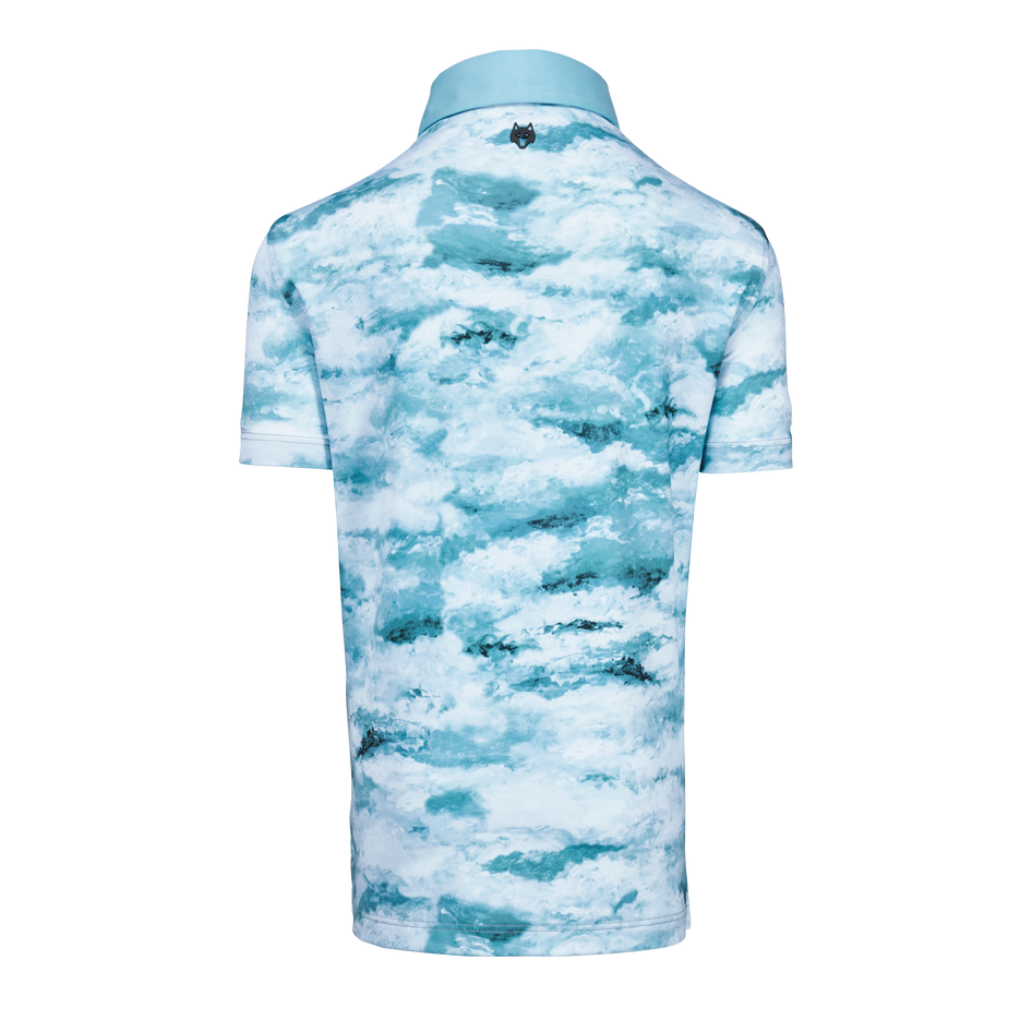 Greyson Clothiers Boy's Painted Clouds Polo