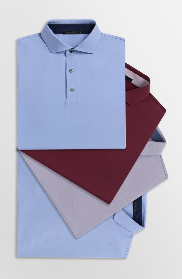 Men's Polo Shirts & Golf Polos - Luxury Golf Shirts