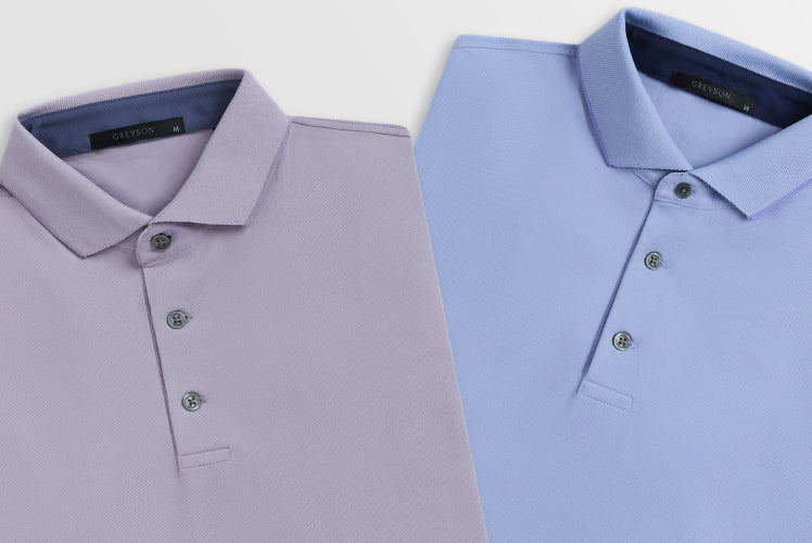 Men's Polo Shirts & Golf Polos - Luxury Golf Shirts