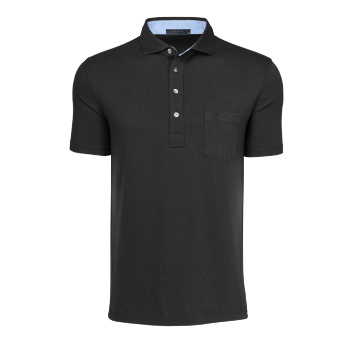 Mens Spirit Short Sleeve Chest Pocket Polo - Pima Cotton Blend