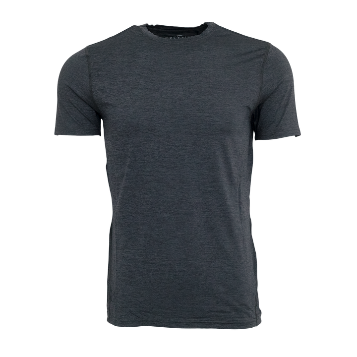 Athletic Heather Short Sleeve T-Shirt - Gray – Tee Luv