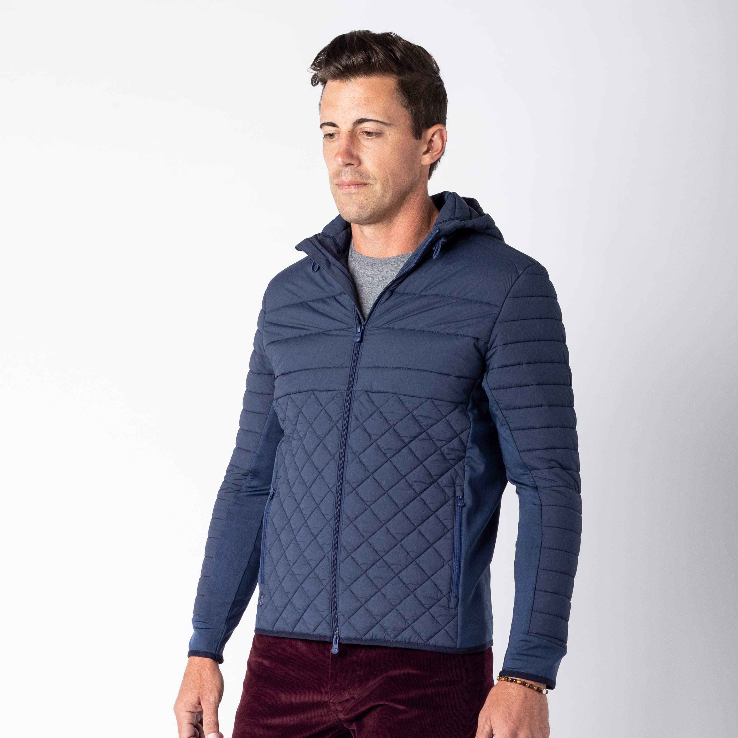 Hooded Yukon Ultralight Hybrid Jacket