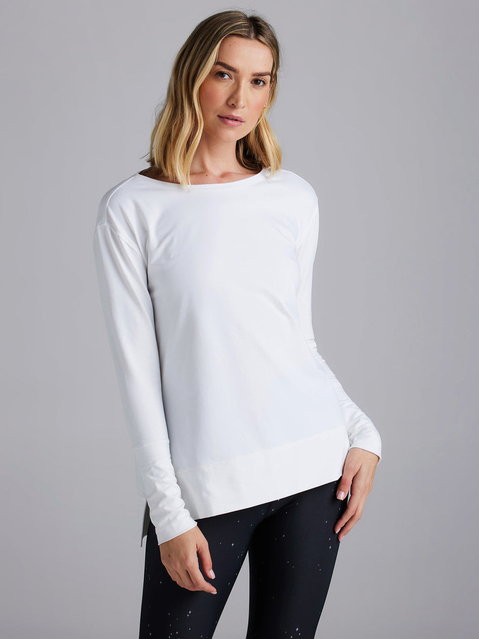 Greyson Clothiers Celeste Top in ARCTIC