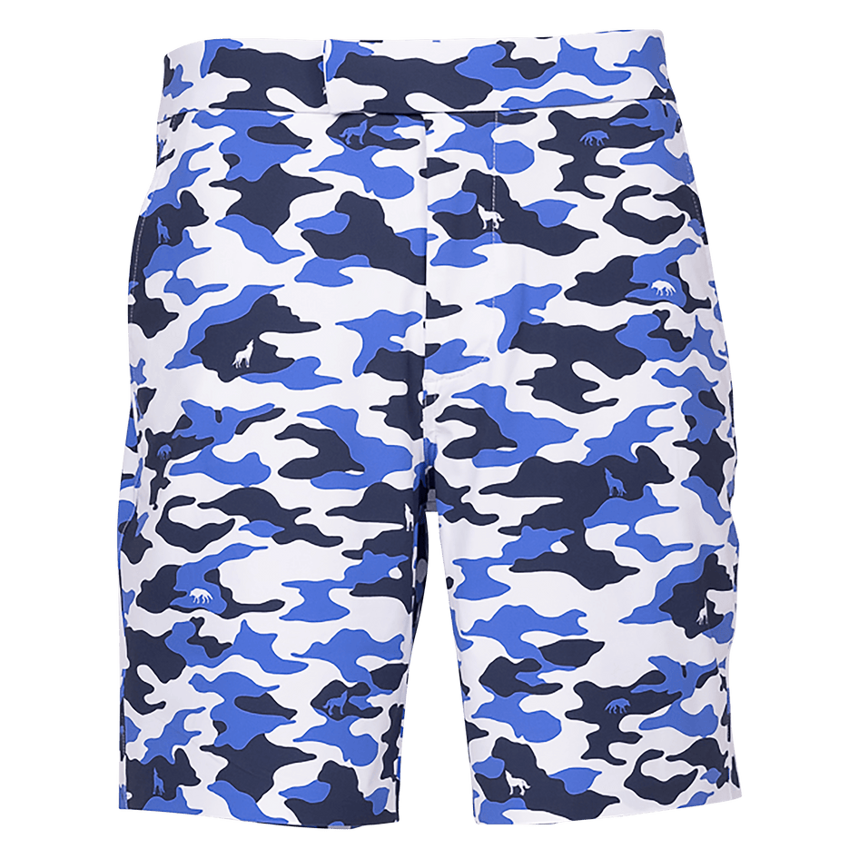 Greyson Clothiers Camoscape Superior Swim Short in COBALT