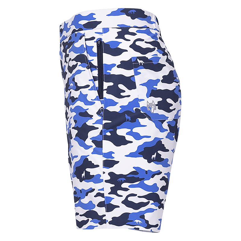 Greyson Clothiers Camoscape Superior Swim Short in COBALT