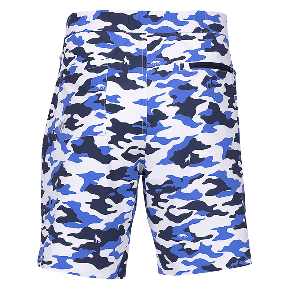 Greyson Clothiers Camoscape Superior Swim Short in COBALT