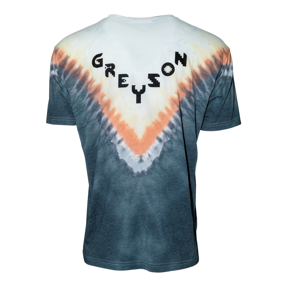 Greyson Clothiers Totem Tie Dye Tee in ARCTIC