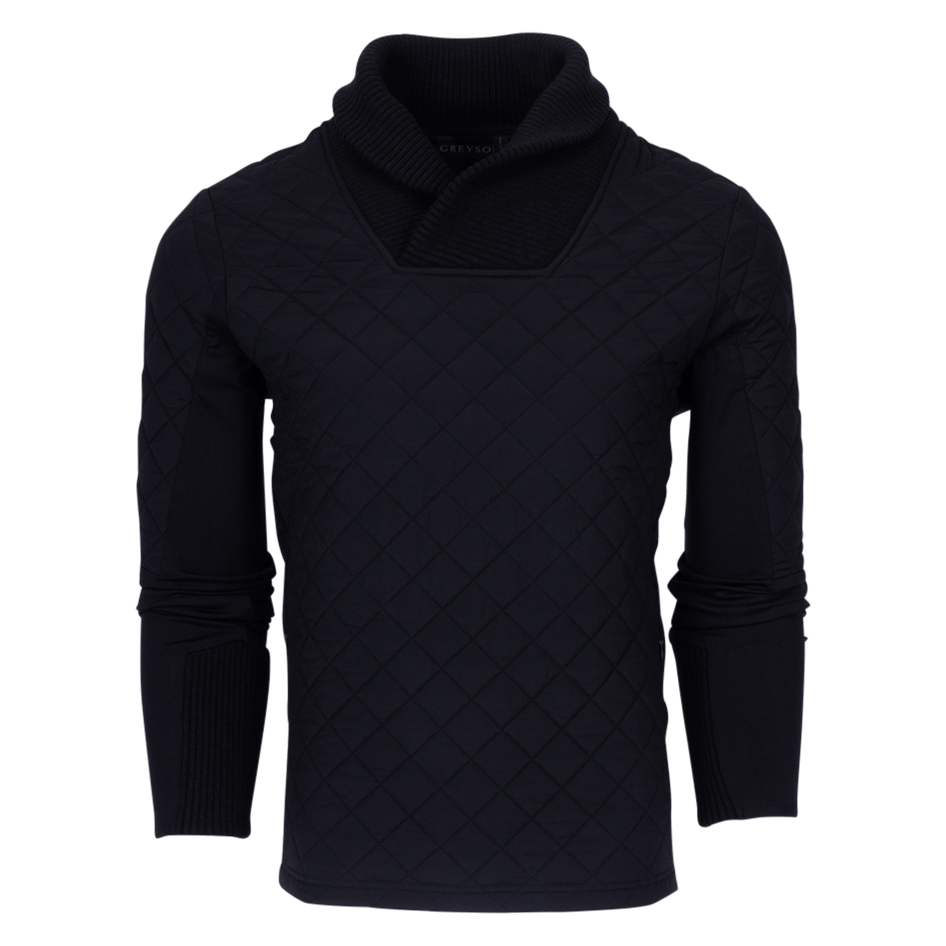 Greyson Clothiers Mettawa Shawl Pullover in SHEPHERD