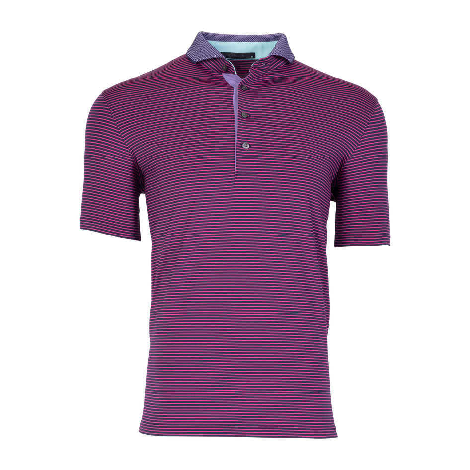 Greyson Clothiers Arcadia Polo in ABYSS