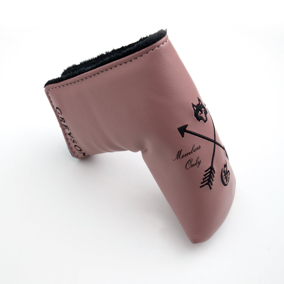 Greyson Clothiers Crossed Arrows Blade Putter Cover in PRIMROSE