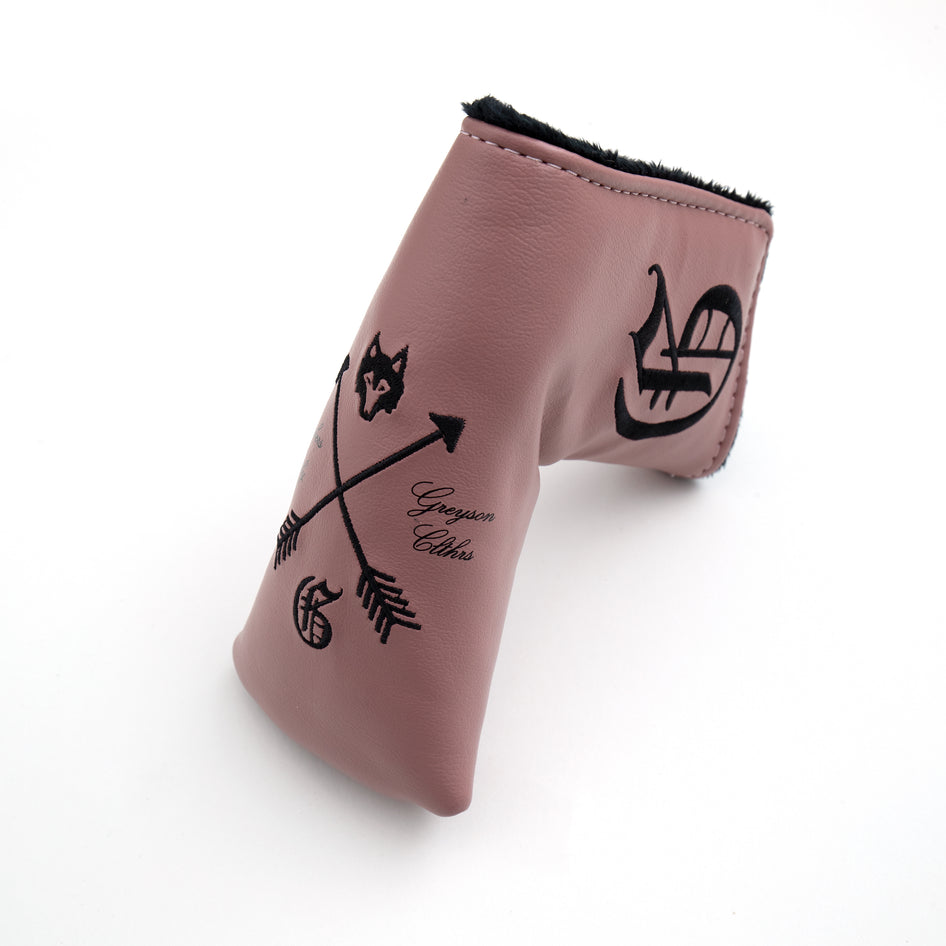 Greyson Clothiers Crossed Arrows Blade Putter Cover in PRIMROSE