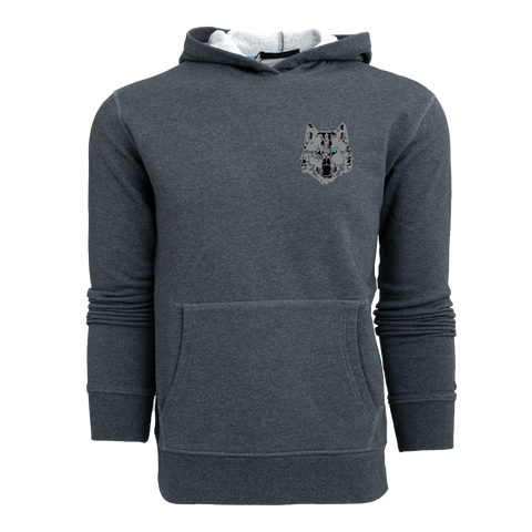 Mens Silver Wolf Lake Fleece Hoodie - Heavyweight Logo Hoodie Mens Silver Wolf Lake Fleece Hoodie - Heavyweight Logo Hoodie