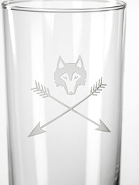 Wolf and Arrows High Ball Glass Set