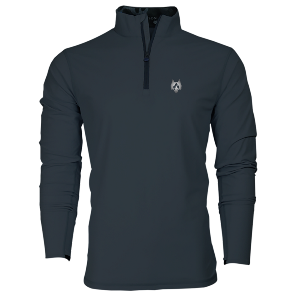 Crimson Wolf Tate Mockneck Quarter-Zip